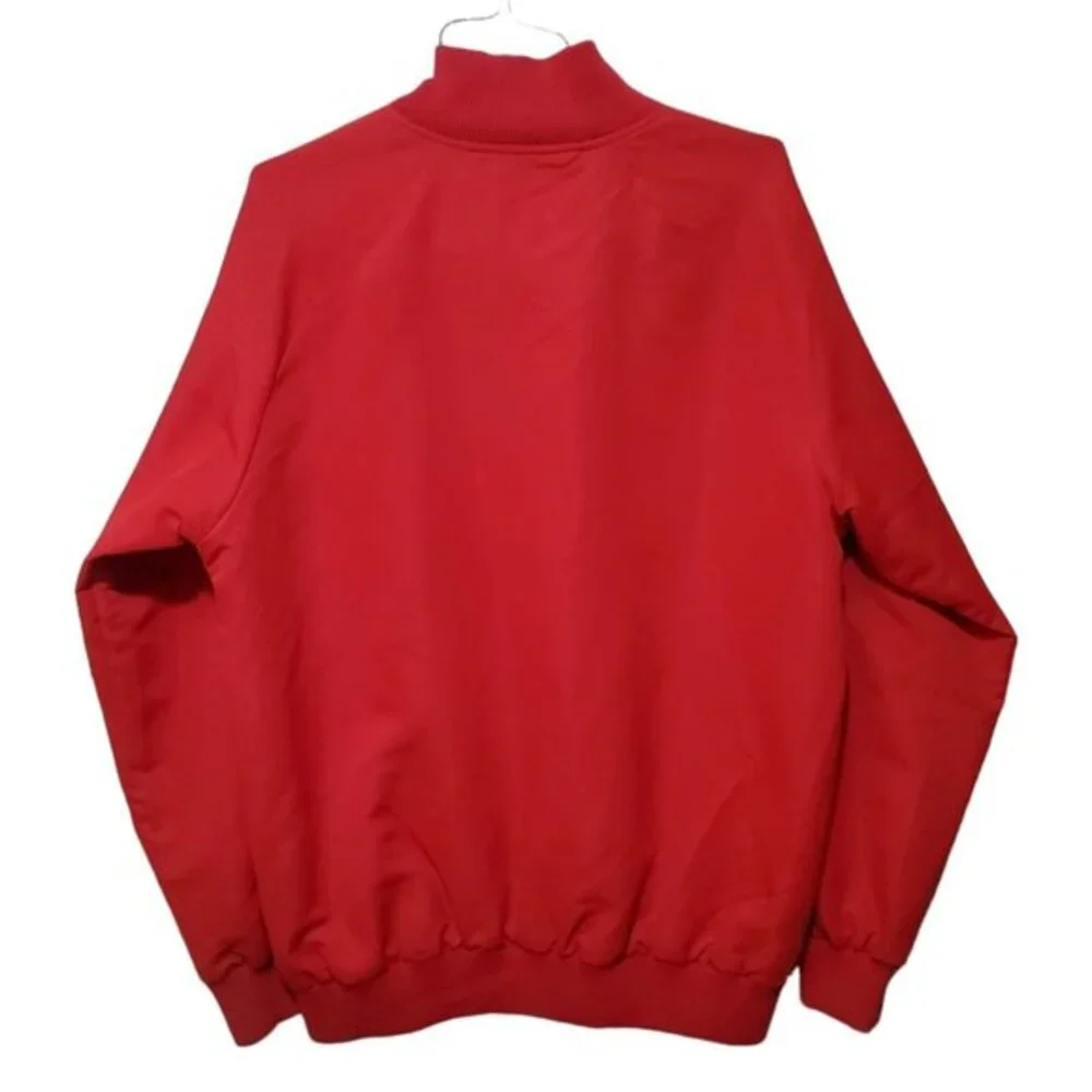 GIII Sports Carl Banks Cincinnati Reds Bomber Jacket L‎ Baseball Graphic Print